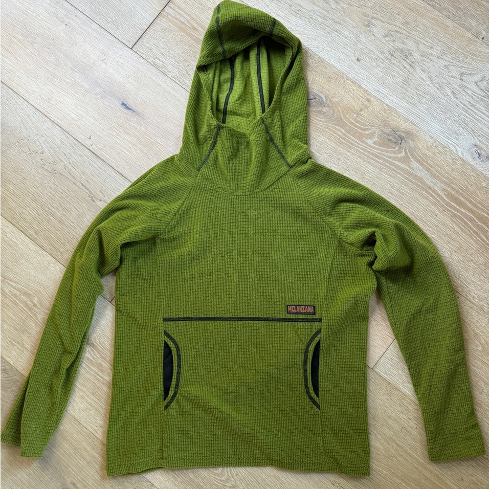 Melanzana Micro Grid Fleece - Turf - Women’s Small or kids XL